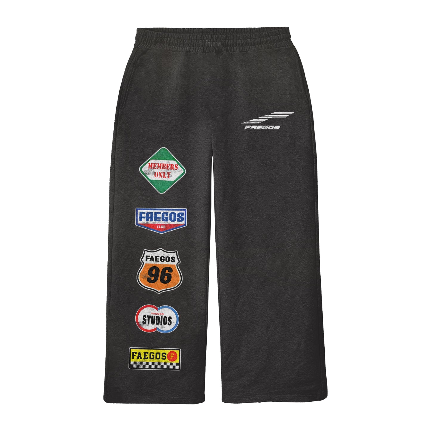 Motor Patchwork Sweatpants