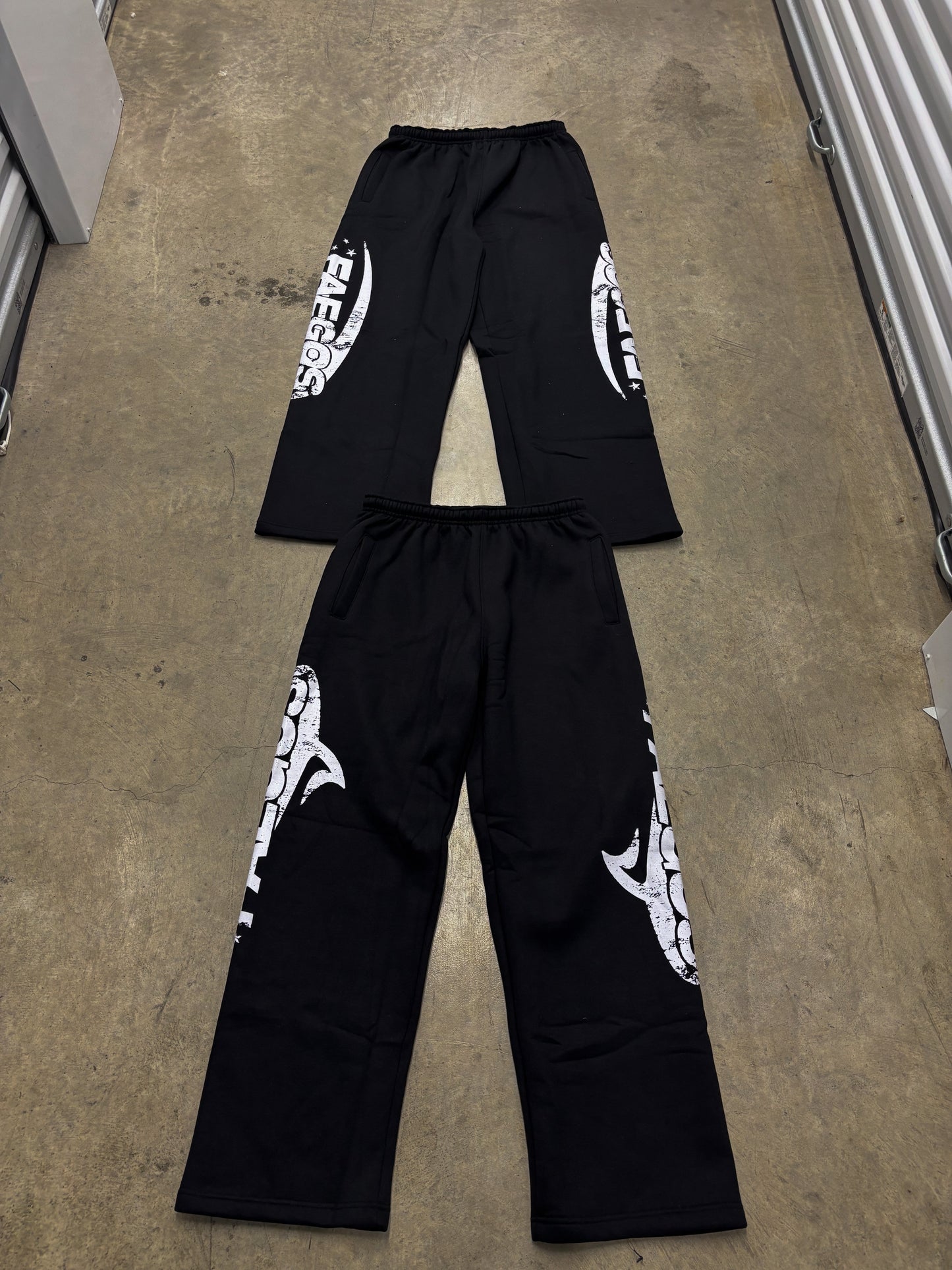 Black Logo Sweatpants