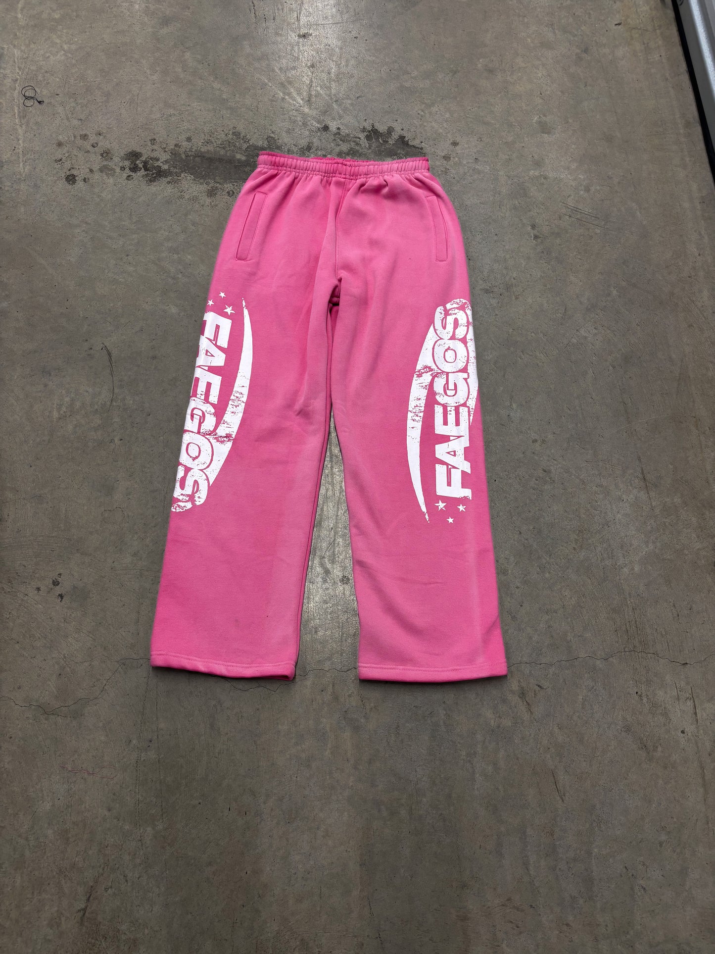 Pink Logo Sweatpants