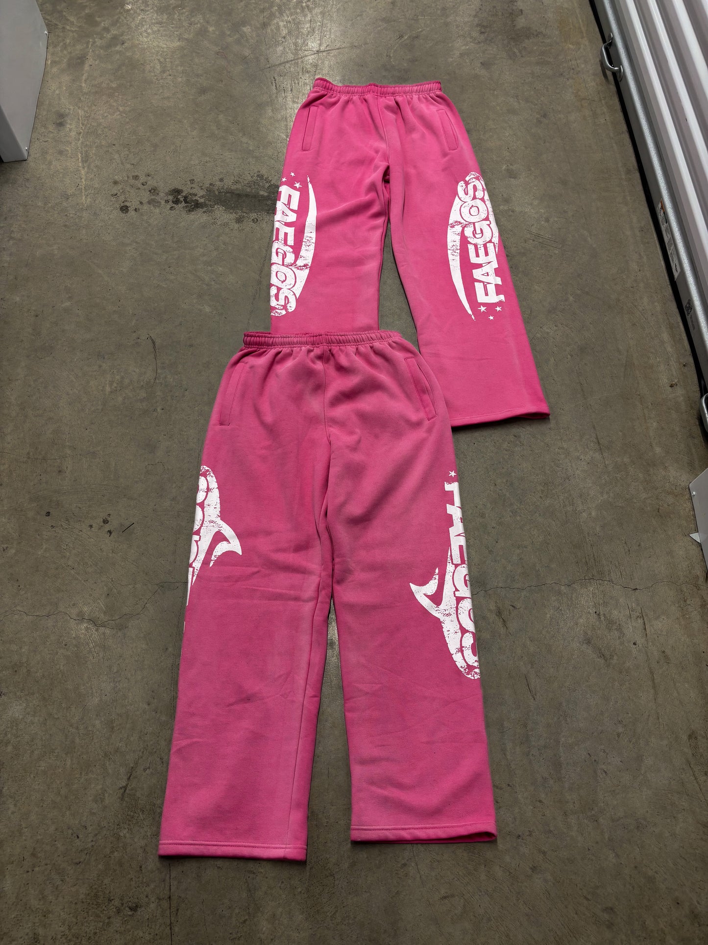Pink Logo Sweatpants