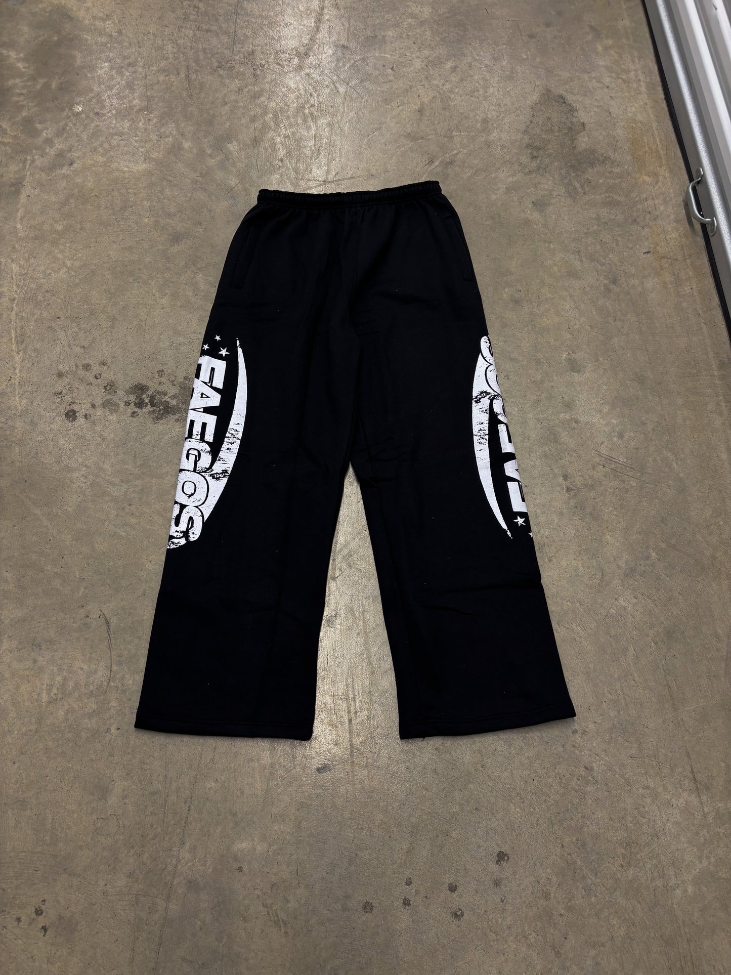 Black Logo Sweatpants