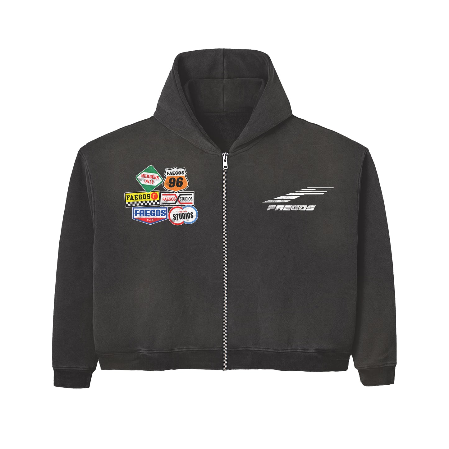 Motor PatchWork Hoodie