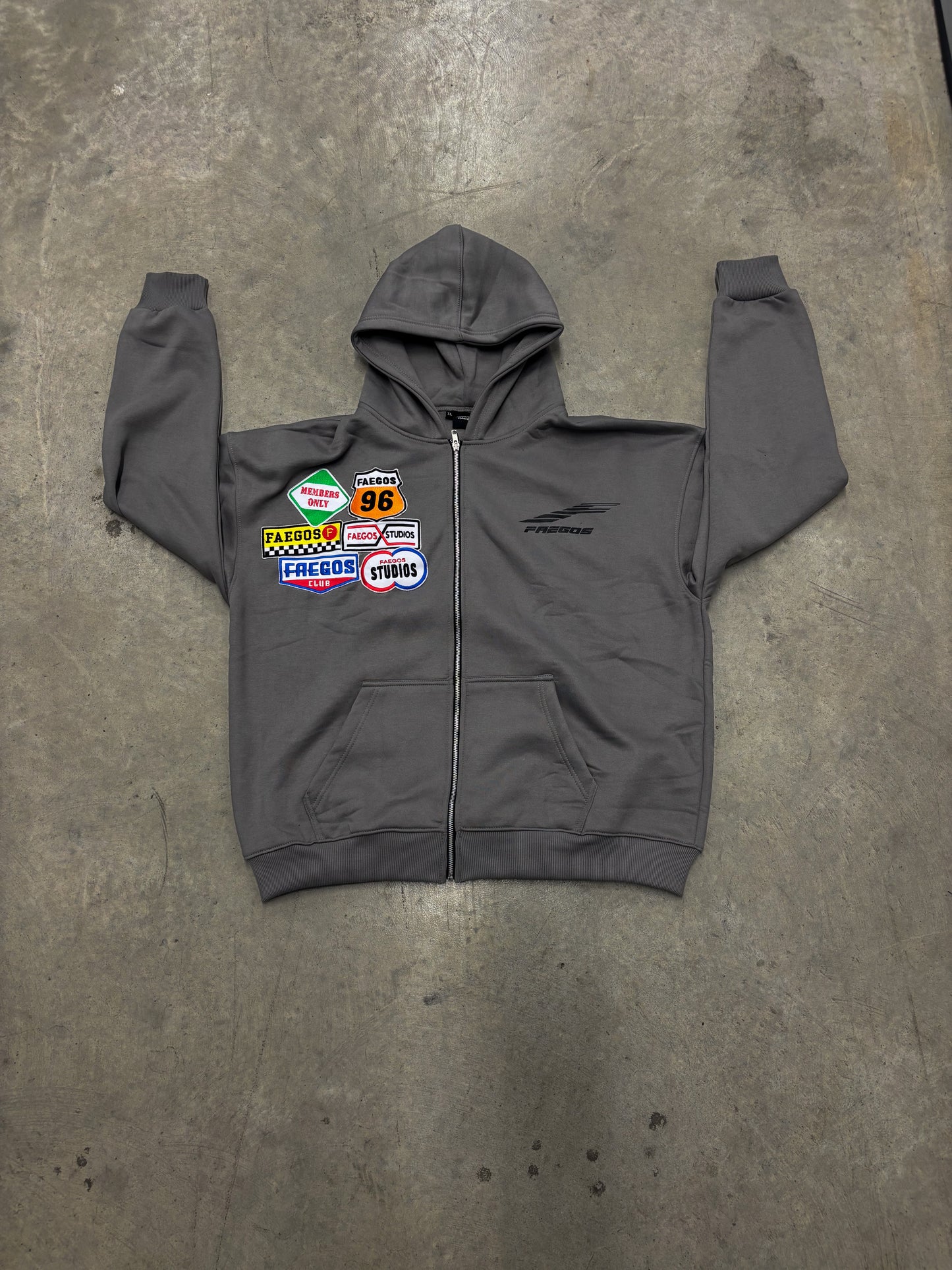 Motor PatchWork Hoodie